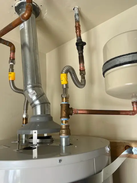 Water heater installation and plumbing repair in Campobello